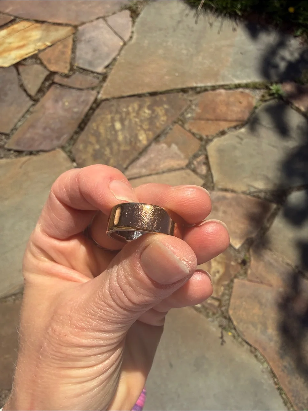 Oura gen 4 rose gold size 7